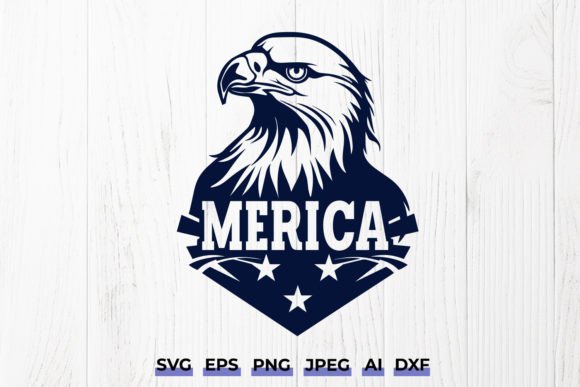 Download Merica Bald Eagle Patriotic SVG Design - Patriotic svg Collection