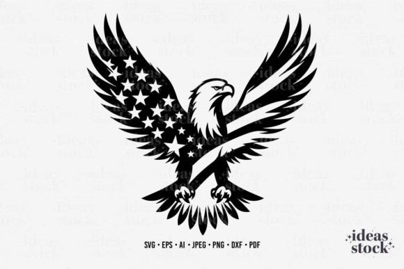 Download Patriotic Svg. Eagle with USA Flag. Svg. - Patriotic svg Collection
