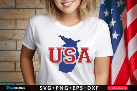 Download Merica Svg Design,Usa Vibes Svg - Premium Resources