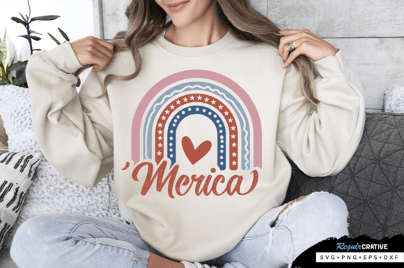 Download 'Merica SVG Design,American Flag Svg - Premium Resources