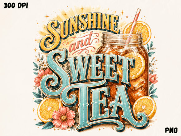Download Sunshine and Sweet Tea PNG, Southern Sum - Sunshine Collection